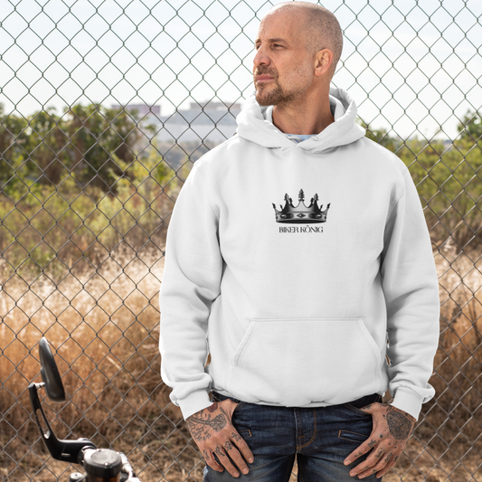 Biker König - Premium Organic Hoodie