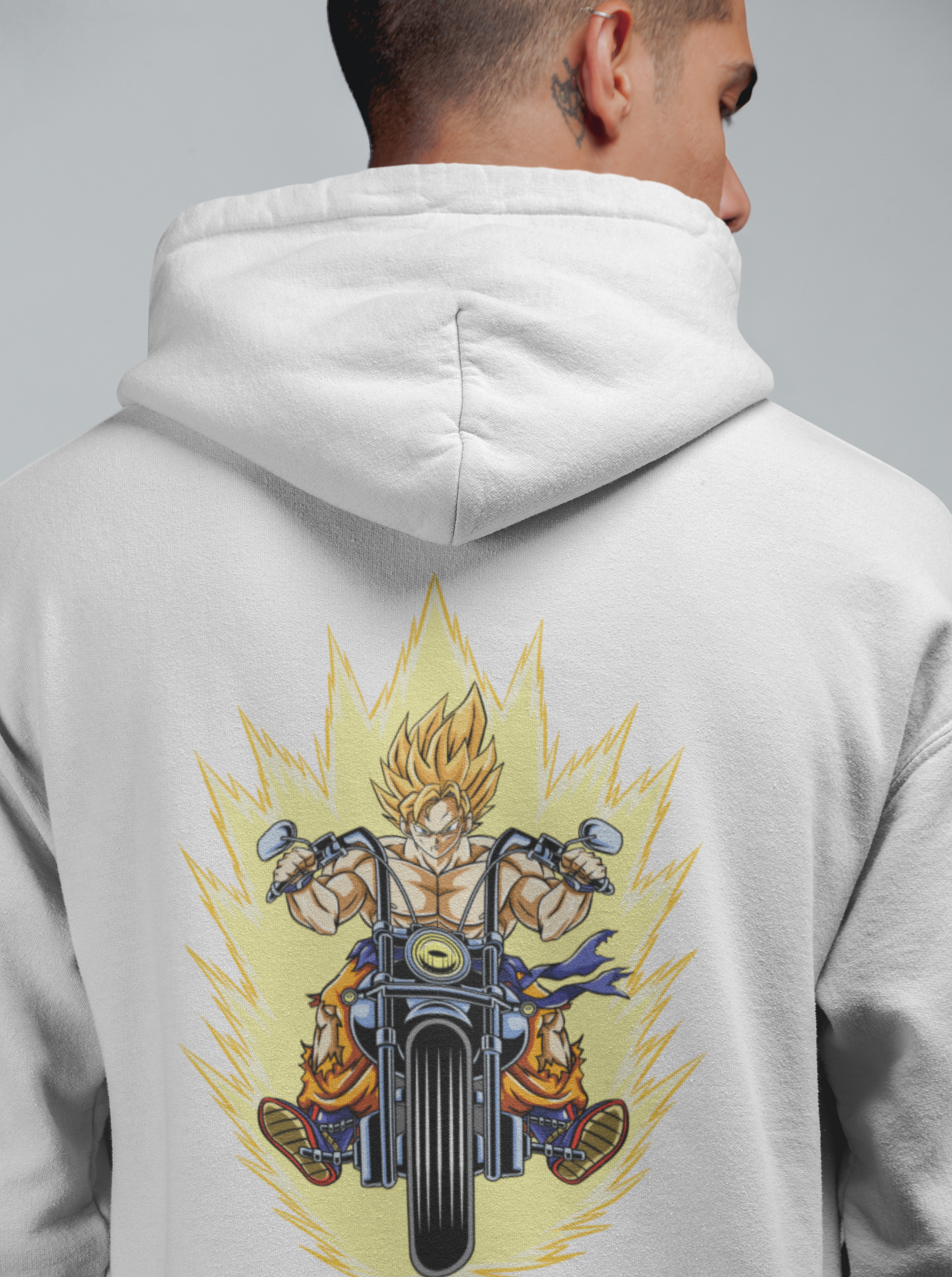 Son Goku super Saiyajin  Chopper Premium Hoodie