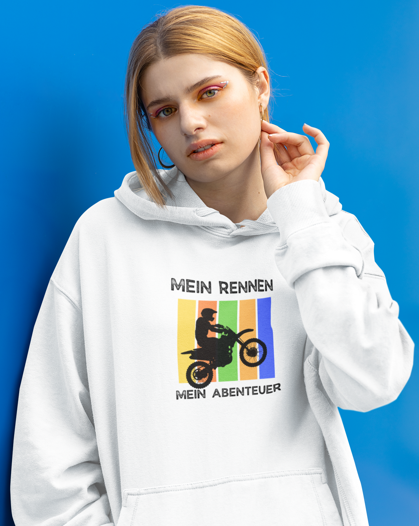 Mein Rennen Mein Abenteuer - Classic Oversized Hoodie