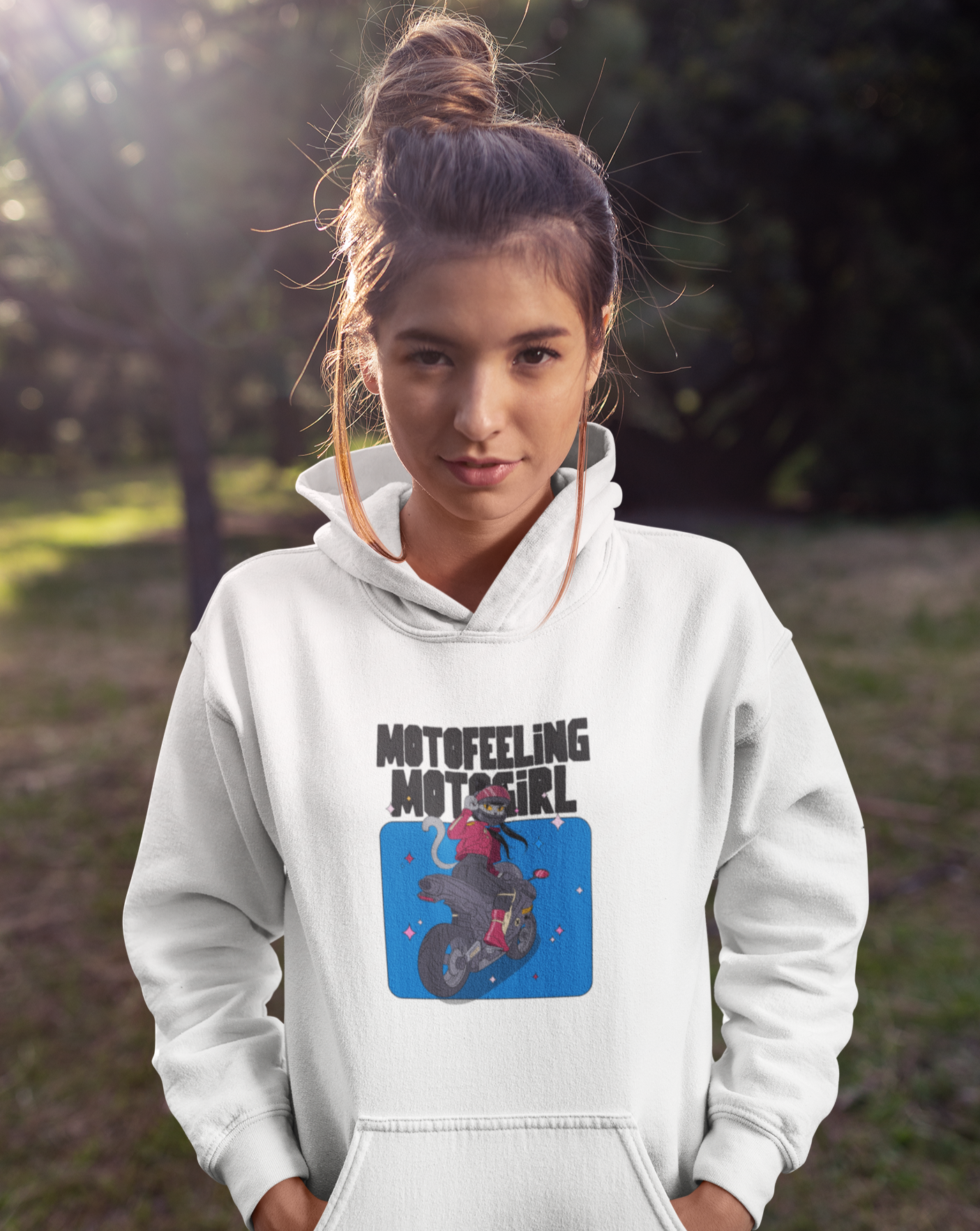 MOTOFEELING MOTOGIRL - Classic Hoodie