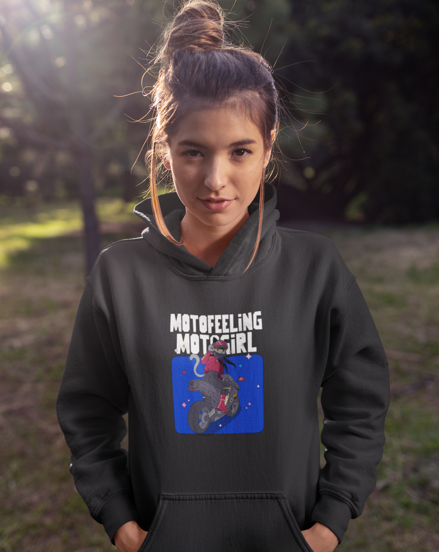 MOTOFEELING MOTOGIRL - Classic Hoodie