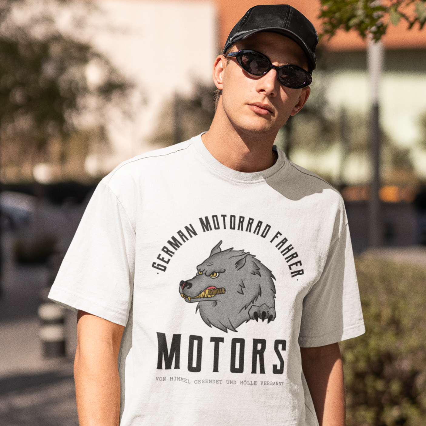 German Motorrad Fahrer - Premium Organic Oversize Blast